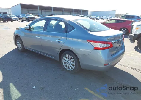 2013 Nissan Sentra S from USA, damaged, VIN 3N1AB7APXDL742937